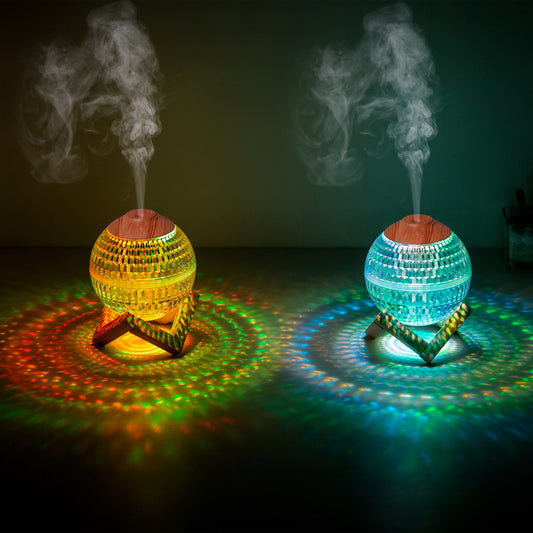 Crystal Ball Humidifier RGB Colorful Creative Mini Silent Mist Volume